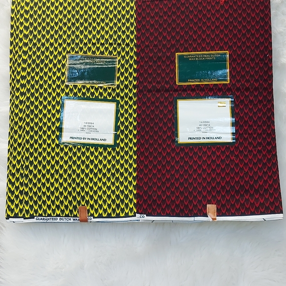Elegant & stunning African Ankara wax,100% cotton. - Picture 6 of 16